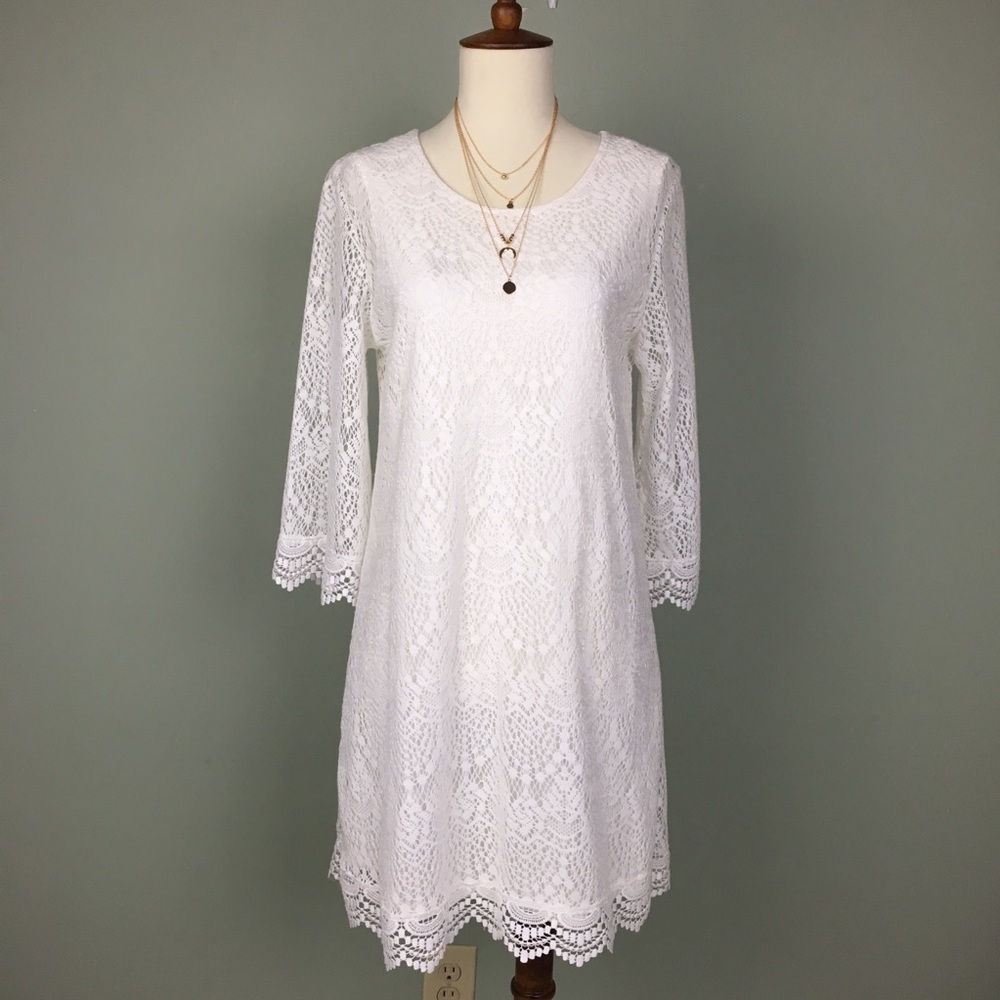 Dividend Crochet Lace Dress Size 10